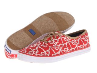 Keds Champion Knot Womens Lace up casual Shoes (Red)