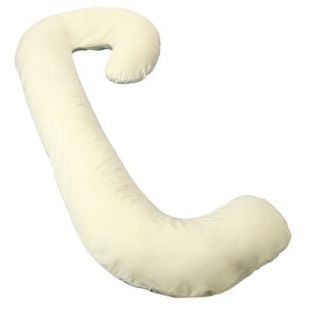 Therapeutic Pillow Leachco OrganicSmart Snoogle Total Body Pregnancy Pillow  