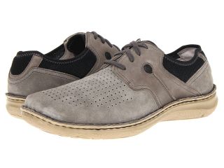 Josef Seibel Jenson 01 Mens Lace up casual Shoes (Gray)