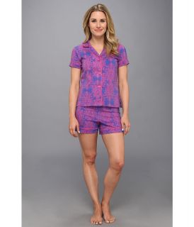 BedHead Shorty PJ Stretch Womens Pajama Sets (Purple)