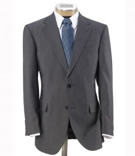 Signature Imperial Wool/Silk Suit with Plain Front Trousers JoS. A. Bank Mens S