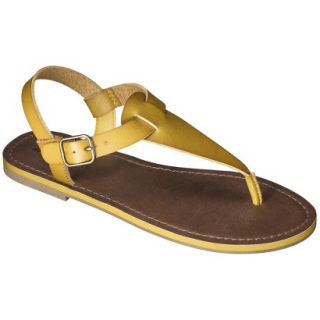 Womens Mossimo Supply Co. Lady Sandals   Yellow 7