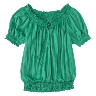 Juniors Plus Sized Knit Top   Emerald Cut 1X