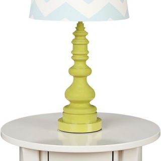 Lolli Living Lamp Base   Green Spindle