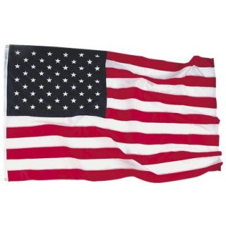 Bulldog Cotton US Flag   6 x 10