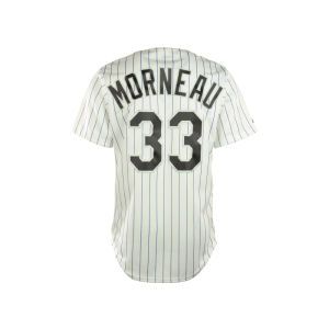Colorado Rockies Justin Morneau Majestic MLB Player Replica Jersey