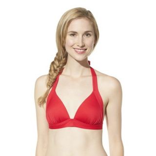 Mossimo Womens Mix and Match Halter Swim Top  Poppy Red XS