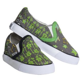 Boys Xolo Shoes Rocker Boy Twin Gore Canvas Sneakers   Gray 2