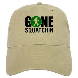  Gone Squatchin Cap Black/Green Logo