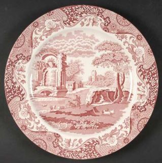 Spode Archive Collection Cranberry Service Plate (Charger), Fine China Dinnerwar