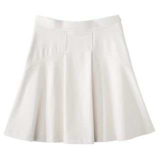 Mossimo Ponte Fit & Flare Skirt   Sour Cream S