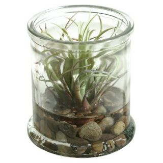 Easter Grass in Candle Jar