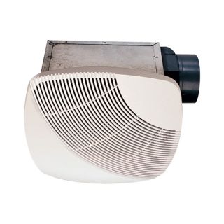nuVent Bath Fan with Light   50 CFM, Model NXMS50L