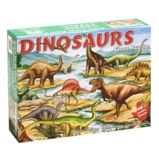 Melissa & Doug Floor Puzzle   Dinosaurs