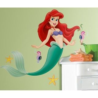 The Little Mermaid Giant Peel and Stick Wall Decals