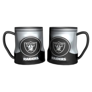 Boelter Brands NFL 2 Pack Oakland Raiders Game Time Mug   20 oz