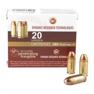 Frangible Handgun Ammunition   Drt Handgun Ammunition  .380 Auto 85gr Jhp