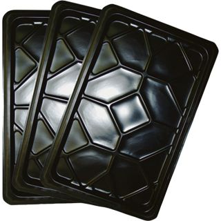 Dannmar Plastic Drip Trays   Set of Three, 37 1/4 Inch L x 23 1/2 Inch W x 2