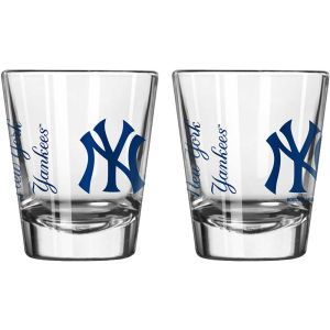 New York Yankees Boelter Brands Game Day Collectible Glass 2oz.