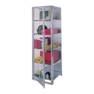 AK Storage Locker   3 Shelves, 30 Inch W x 30 Inch D x 80 Inch H, Model VIS 