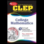 Best Test Prep. for CLEP College Mathematics   With CD