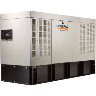 Generac Protector Series Diesel Standby Generator   48 kW, 120/240 Volts,