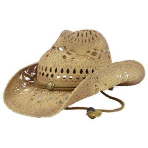Peter Grimm Raphia Cowboy Hat