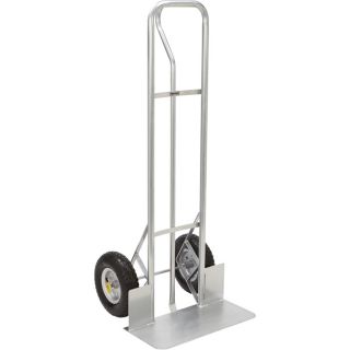 Roughneck Hand Truck   1,000 Lb. Capacity, P Handle, Oversized Toe Plate