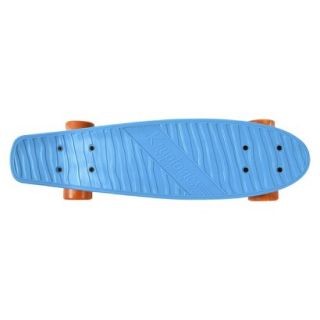 Kryptonics Torpedo Plastic Complete Skateboard (22.5 x 6)   Blue