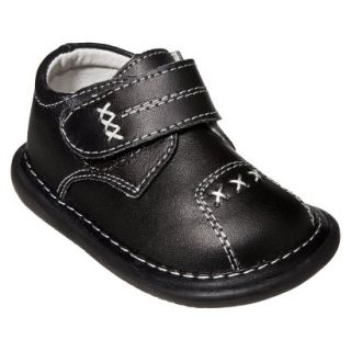 Little Boys Wee Squeak Cross Shoe   Black 10
