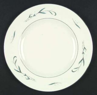 Pickard Snowberry Dinner Plate, Fine China Dinnerware   White Floral, Blue Leave