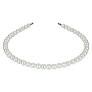 Pearl Headband   Silver