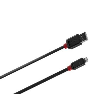 Monster Cable Lighting Connector to USB 1 Meter Wire   Black