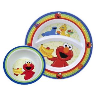 Munchkin Sesame Street Toddler Plate & Bowl