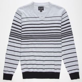 Brett Mens Sweater Light Grey In Sizes Small, Medium, X Large, Xx Larg