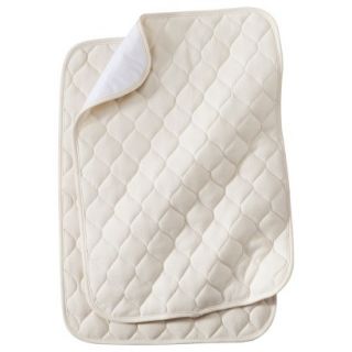TL Care Quilted Lap Pad & Burp Pad 2pk