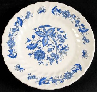 Royal (USA) Meadow Blue Bread & Butter Plate, Fine China Dinnerware   Blue Onion