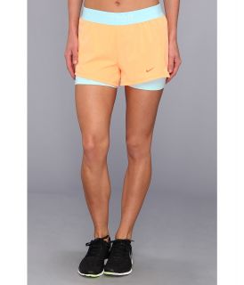 Nike Circuit 2 In 1 Woven Short Womens Shorts (Yellow)