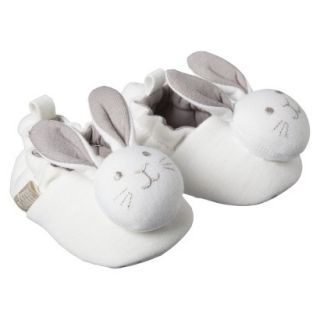 Peter Rabbit Infant Booties White Newborn