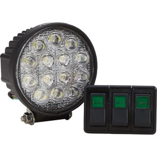 Ultra Tow XTP LED Combo Worklight   42 Watt, Round, 14 LEDs, 2,550 Lumens