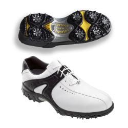 Footjoy Mens Contour White/ Black Golf Shoes