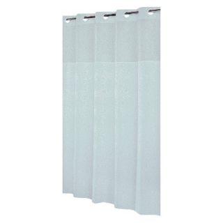 Mystery Hookless Shower Curtain   White (72x72)