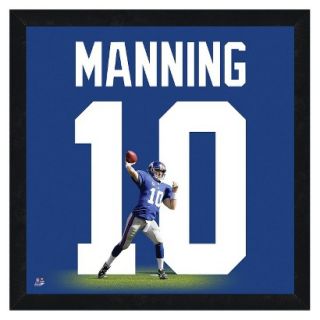 NFL New York Giants Eli Manning Framed Uniframe