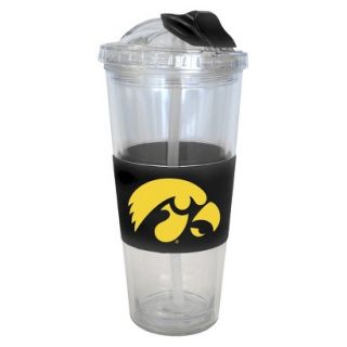 Boelter Brands NCAA 2 Pack Iowa Hawkeyes No Spill Double Walled Tumbler with