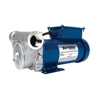 Sotera 115 Volt DEF Transfer Pump   20 GPM, 3/4 Inch BSPP Inlet and Outlet,