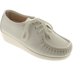 Spring Step Womens Emily White Shoes, Size 5.5 M   Emily W