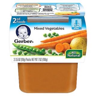 Gerber 2nd Foods Mixed Vegetables   7.0 oz. (8 Pack)
