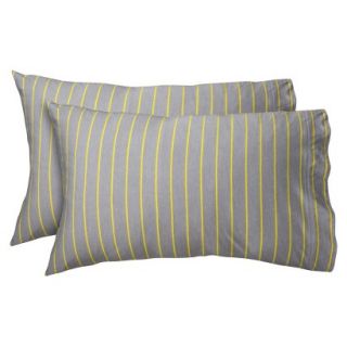 Room Essentials Jersey Pillow Case Set   Pear Stripe (King)