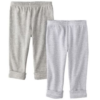 PRECIOUS FIRSTSMade by Carters Newborn 2 Pack Pant   Grey 3 M