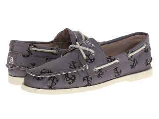 Sperry Top Sider A/O 2 Eye Tattoo Mens Lace Up Moc Toe Shoes (Gray)